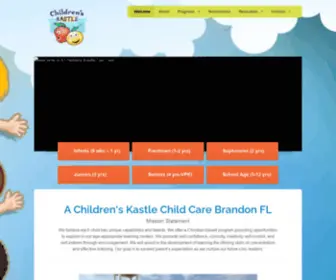 Achildrenskastle.com(Child Daycare Brandon) Screenshot
