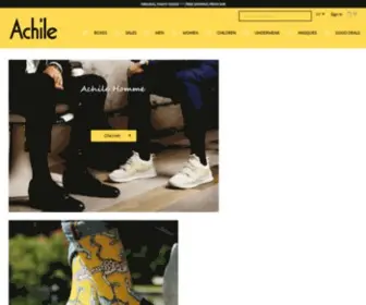 Achile.com(Caleçon) Screenshot