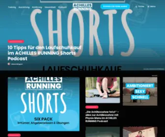 Achim-Achilles.de(Achilles Running) Screenshot