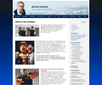 Achim-Amme.de(Achim Amme) Screenshot