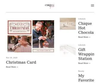 Achiquepeek.com(A Chique Peek) Screenshot