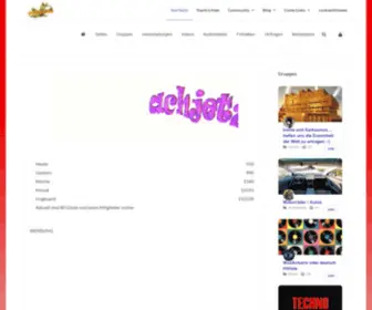 AchJetzt.com(StartSeite) Screenshot