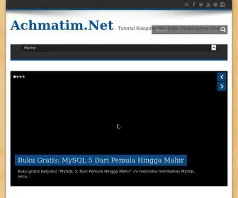 Achmatim.net(Tutorial Komputer dan Buku Pembelajaran Gratis) Screenshot