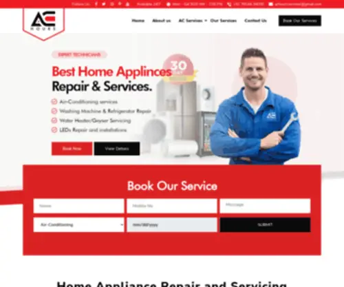 Achours.com(AC Service & Repair in Chandigarh) Screenshot