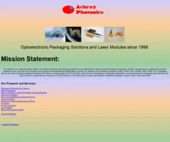 Achray.com(Achray Photonics) Screenshot