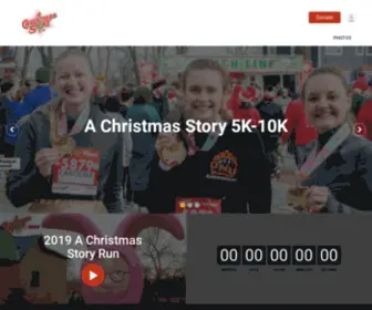Achristmasstoryrun.com(A Christmas Story Run) Screenshot