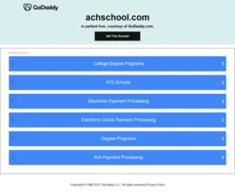 Achschool.com(Alpha Covenant Heritage School) Screenshot