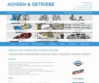 Achsenundgetriebe.at(Achsen &amp; Getriebe GmbH) Screenshot