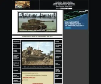 Achtungpanzer.com(Achtung Panzer) Screenshot