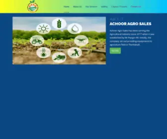 Achuragrosales.com(Achur Agro Sales) Screenshot