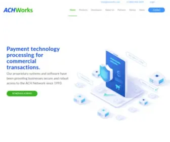 Achworks.com(Adding value to your business) Screenshot