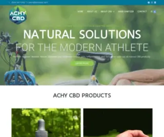 Achycbd.com(Achy CBD) Screenshot