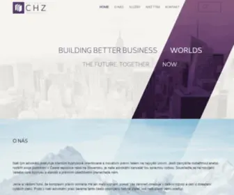 ACHZ.cz(Attorneys CHZ) Screenshot