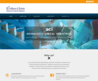 Aci-Adhesive.com(Aci Adhesive) Screenshot