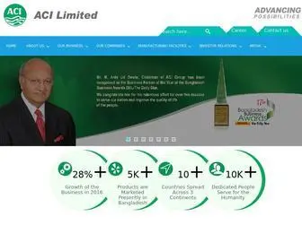 Aci-BD.com(ACI Limited) Screenshot