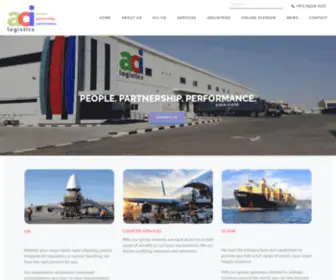 Aci-Logistics.net(Superior Logistics Solutions for Your Business Expansion) Screenshot