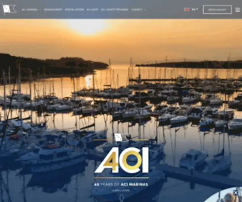 Aci-Marinas.com(Adriatic Croatia International Club) Screenshot