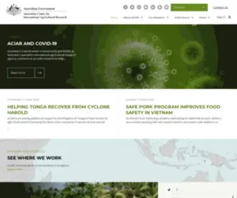 Aciar.gov.au(The Australian Centre for International Agricultural Research (ACIAR)) Screenshot