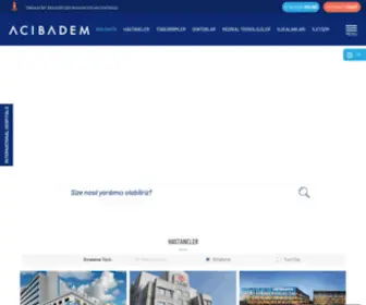 Acibadem.com.tr(Acıbadem) Screenshot