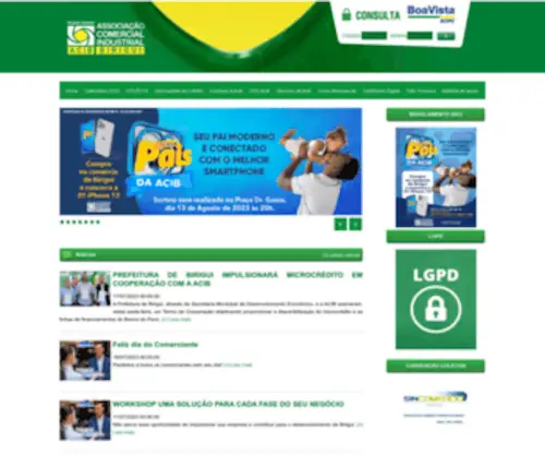 Acibirigui.com.br(Associação) Screenshot