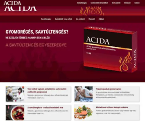 Acida.hu(Acida tabletta) Screenshot