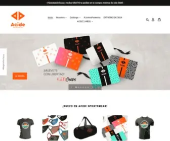 Acide.com.mx(Ropa deportiva) Screenshot