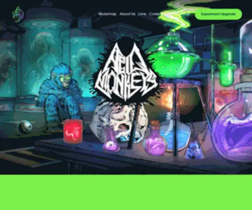 Acidmonkeys.io(Acid Monkey) Screenshot