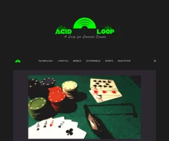 Acidmusicloops.com(Acid Music Loop) Screenshot