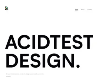 Acidtestdesign.com(Acidtest Design) Screenshot