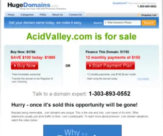 Acidvalley.com(Acidvalley) Screenshot