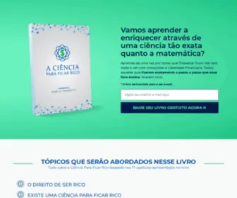 Acienciaparaficarrico.com.br(Conheça todos os princípios da riqueza e saiba como aplicá) Screenshot