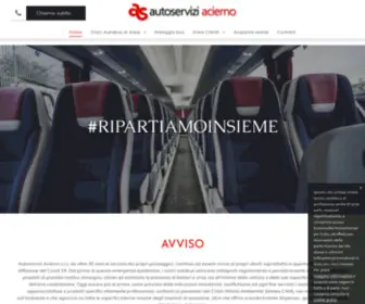 Acierno.com(Autoservizi di linea e Noleggio Autobus) Screenshot