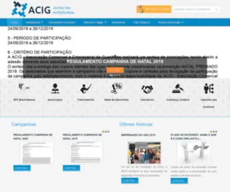 Acigguanhaes.com.br(ACIG Guanhães) Screenshot