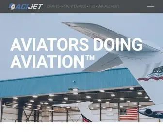 Acijet.com(ACI Jet) Screenshot