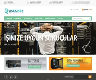 Aciknet.com.tr(İkinci El Network) Screenshot