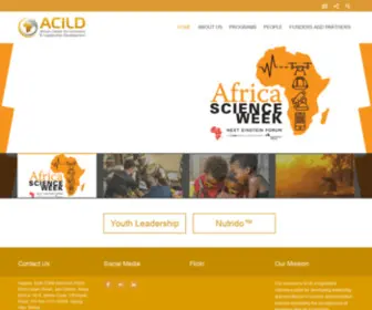 Acild.org(Acild) Screenshot