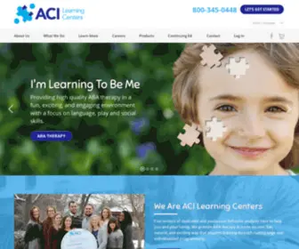 Acilearningcenters.com(ACI Learning Centers) Screenshot