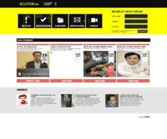 Acileylem.org(acileylem) Screenshot