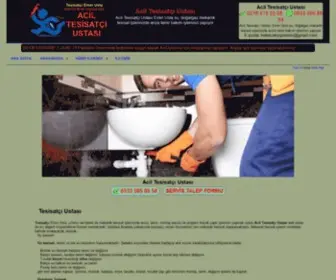 Aciltesisatciustasi.com(Tesisatçı) Screenshot