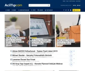 Aciltip.com(Aciltip) Screenshot