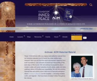 Acim-Archives.org(Acim Archives) Screenshot