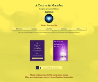 Acim-CE-Audible.com(ACIM CE Audible) Screenshot