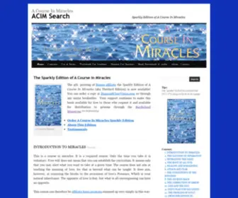 Acimsearch.org(ACIM Search) Screenshot