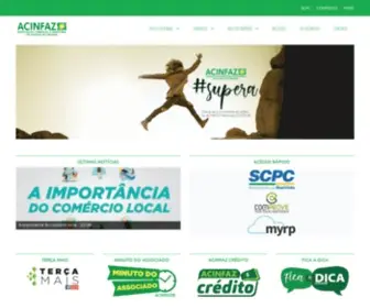 Acinfaz.com.br(Principal) Screenshot