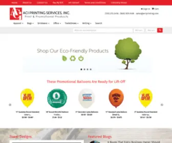 Aciprinting.com(ACI Printing Services) Screenshot