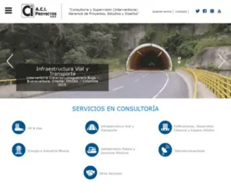 Aciproyectos.com(ACI Proyectos) Screenshot