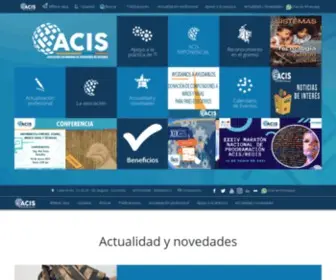 Acis.org.co(Bienvenido a ACIS) Screenshot
