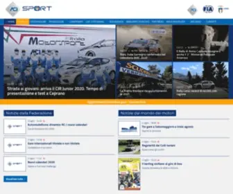 Acisportitalia.it(ACI Sport) Screenshot