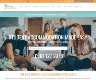Acisstudents.com(UK Student Accommodation Specialists) Screenshot