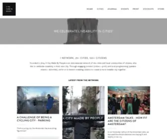 Acitymadebypeople.com(A City Made By People) Screenshot
